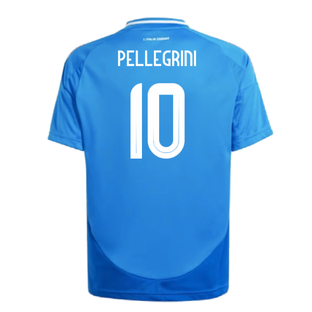 2024-2025 Italy Home Shirt (Kids) (PELLEGRINI 10)