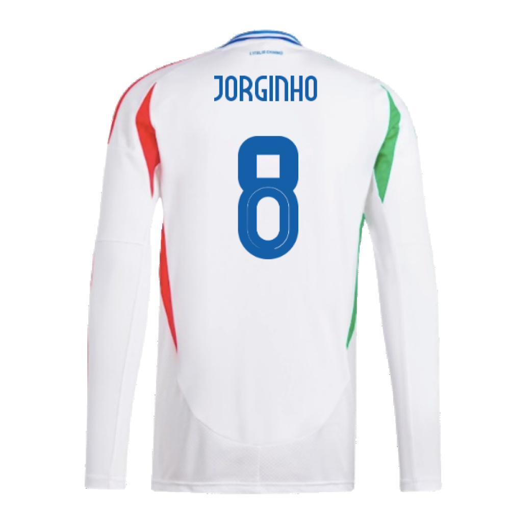 2024-2025 Italy Long Sleeve Away Shirt (JORGINHO 8)