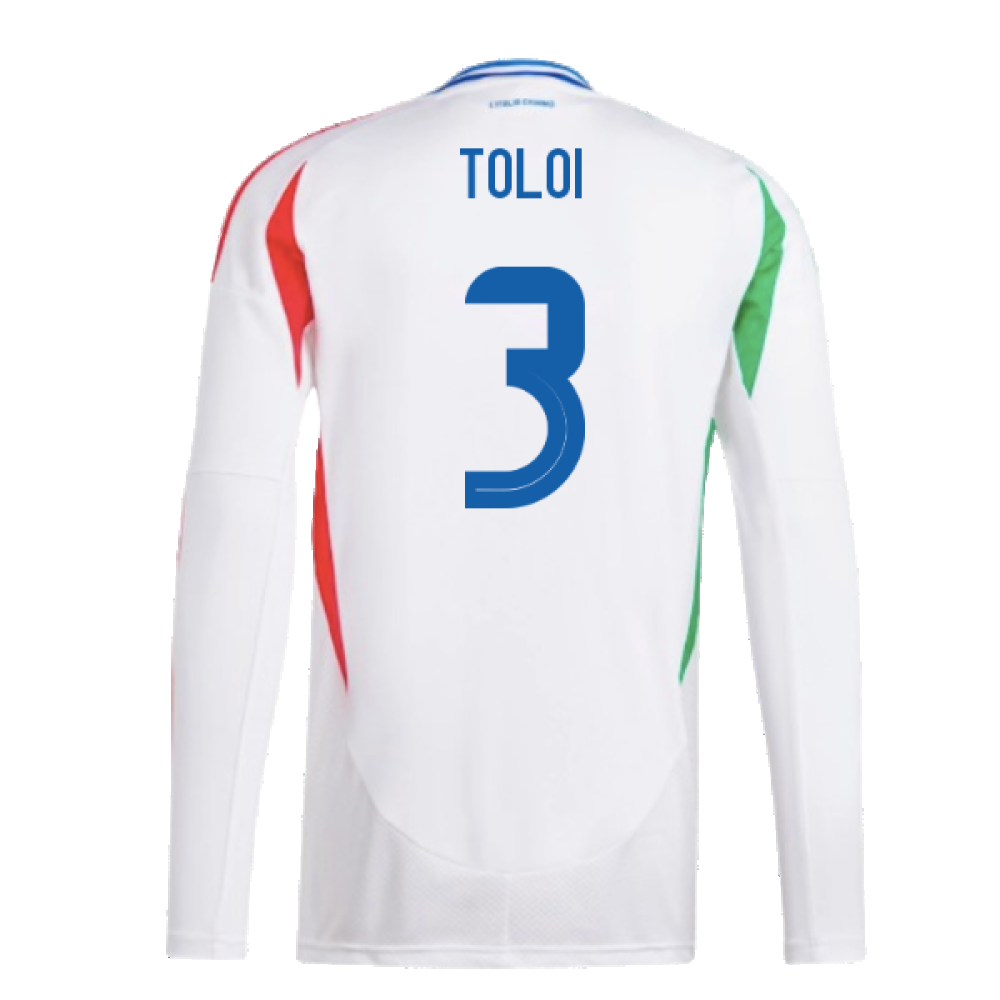 2024-2025 Italy Long Sleeve Away Shirt (TOLOI 3)