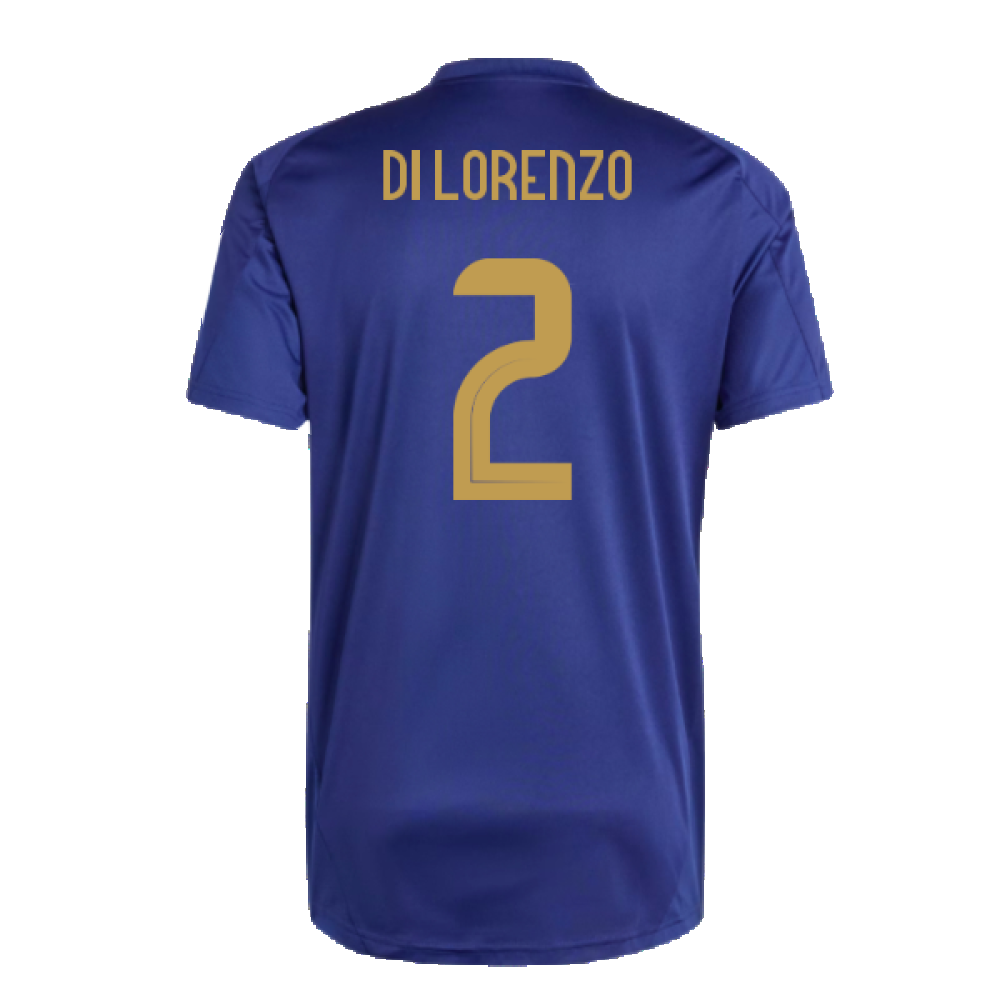 2024-2025 Italy Training Jersey (Navy) (DI LORENZO 2)