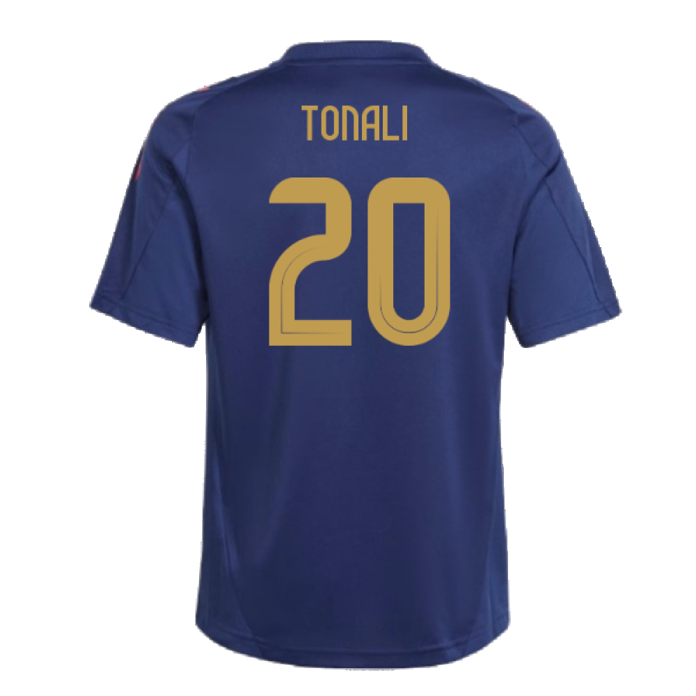 2024-2025 Italy Training Jersey (Navy) - Kids (TONALI 20)