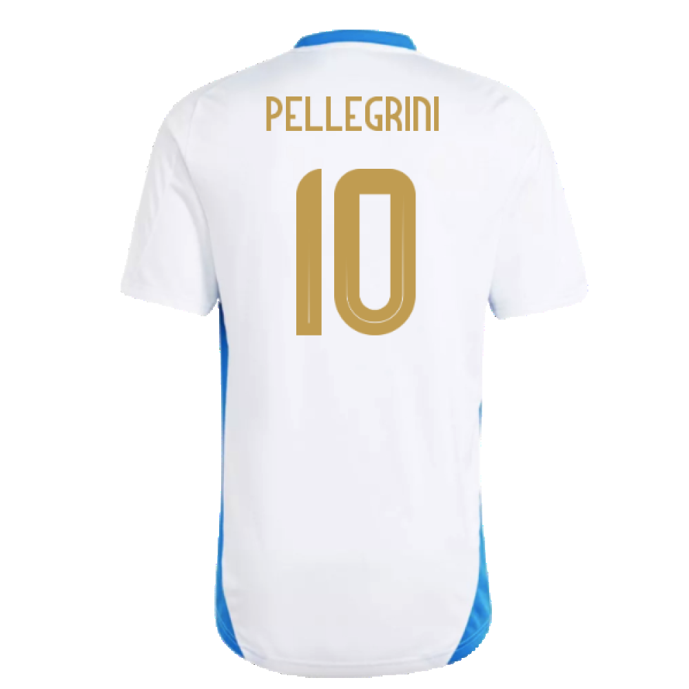 2024-2025 Italy Training Tee (White) (PELLEGRINI 10)