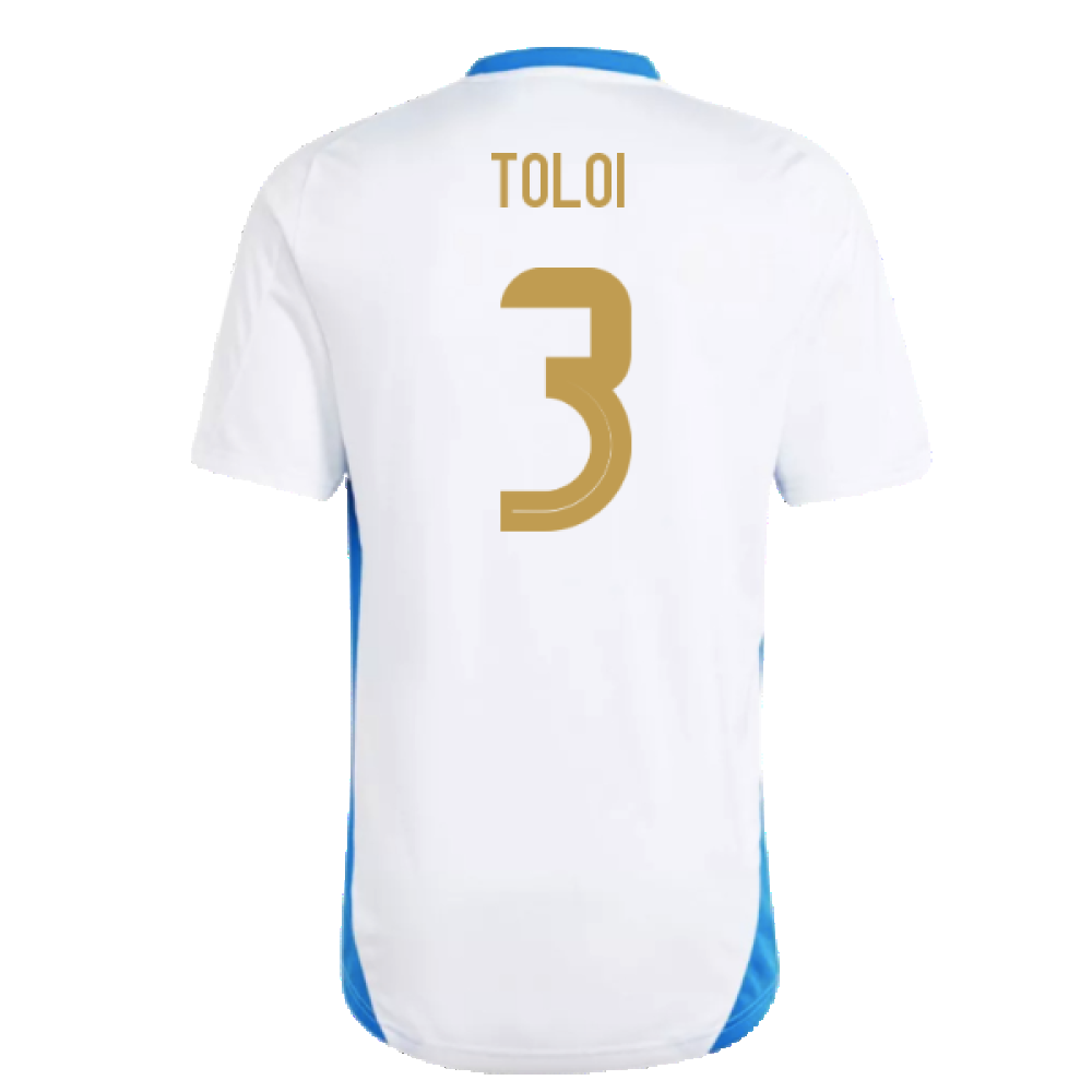 2024-2025 Italy Training Tee (White) (TOLOI 3)