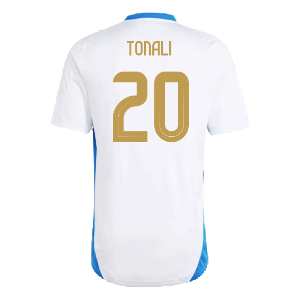 2024-2025 Italy Training Tee (White) (TONALI 20)