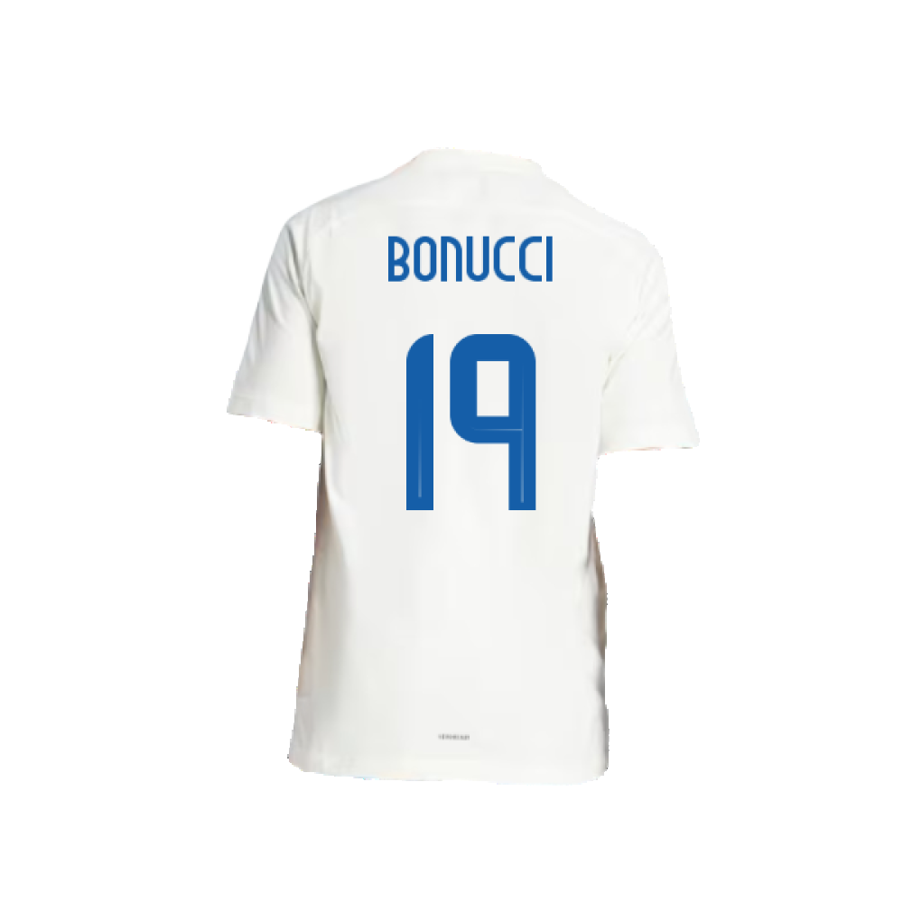 2024-2025 Italy Travel Tee (Off White) (BONUCCI 19)