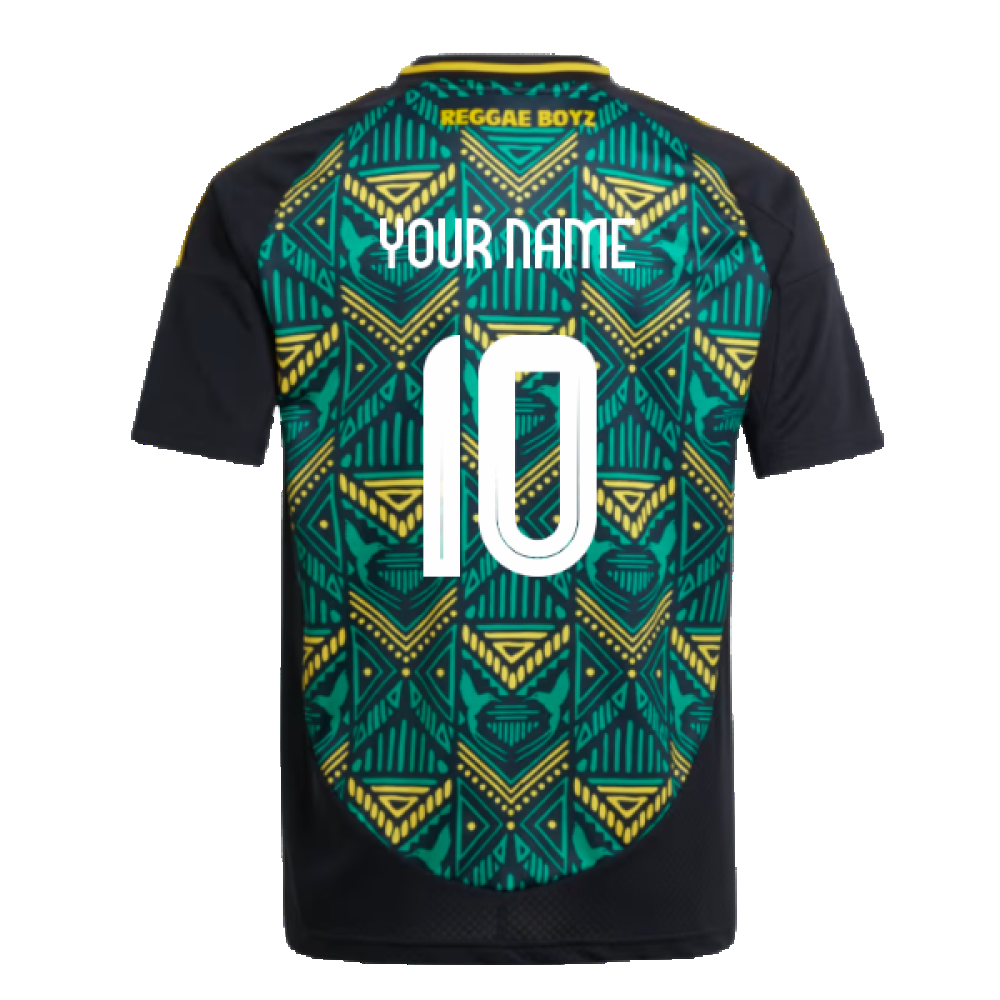 2024-2025 Jamaica Away Shirt (Kids) (Your Name)