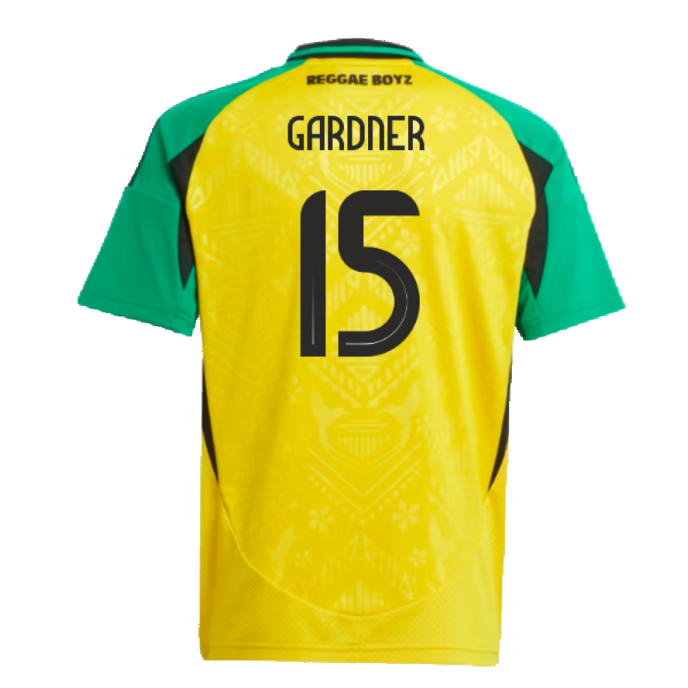 2024-2025 Jamaica Home Shirt (Kids) (Gardner 15)