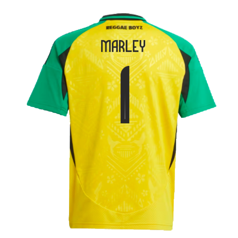 2024-2025 Jamaica Home Shirt (Kids) (Marley 1)