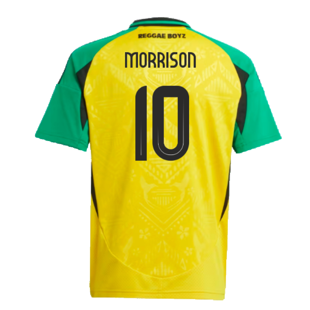 2024-2025 Jamaica Home Shirt (Kids) (Morrison 10)