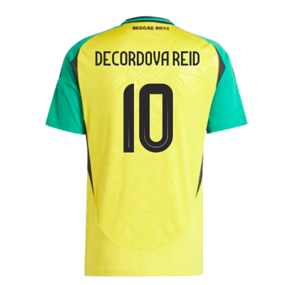 2024-2025 Jamaica Home Shirt (Womens) (Decordova Reid 10)