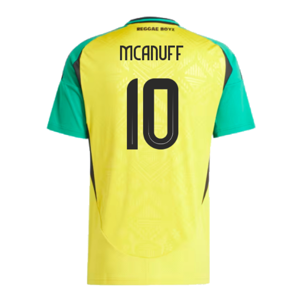 2024-2025 Jamaica Home Shirt (Womens) (McAnuff 10)