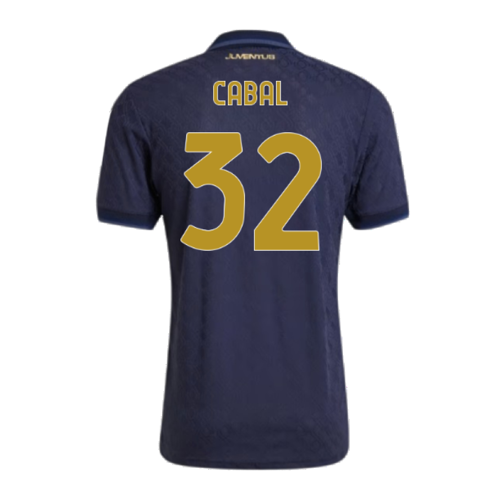 2024-2025 Juventus Authentic Third Shirt (Cabal 32)