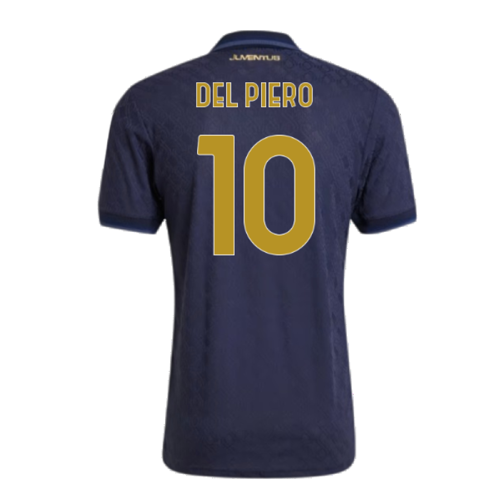 2024-2025 Juventus Authentic Third Shirt (Del Piero 10)