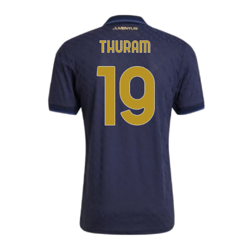 2024-2025 Juventus Authentic Third Shirt (Thuram 19)