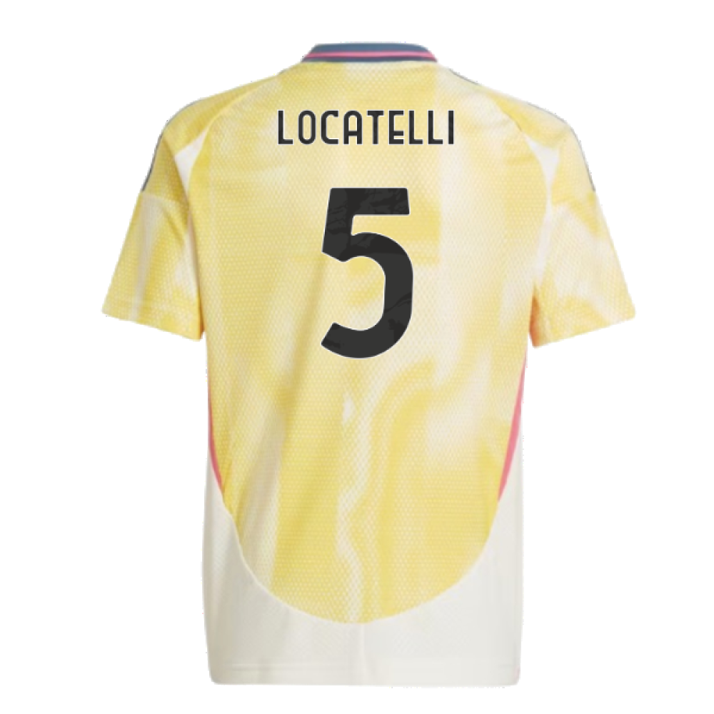 2024-2025 Juventus Away Shirt (Kids) (Locatelli 5)