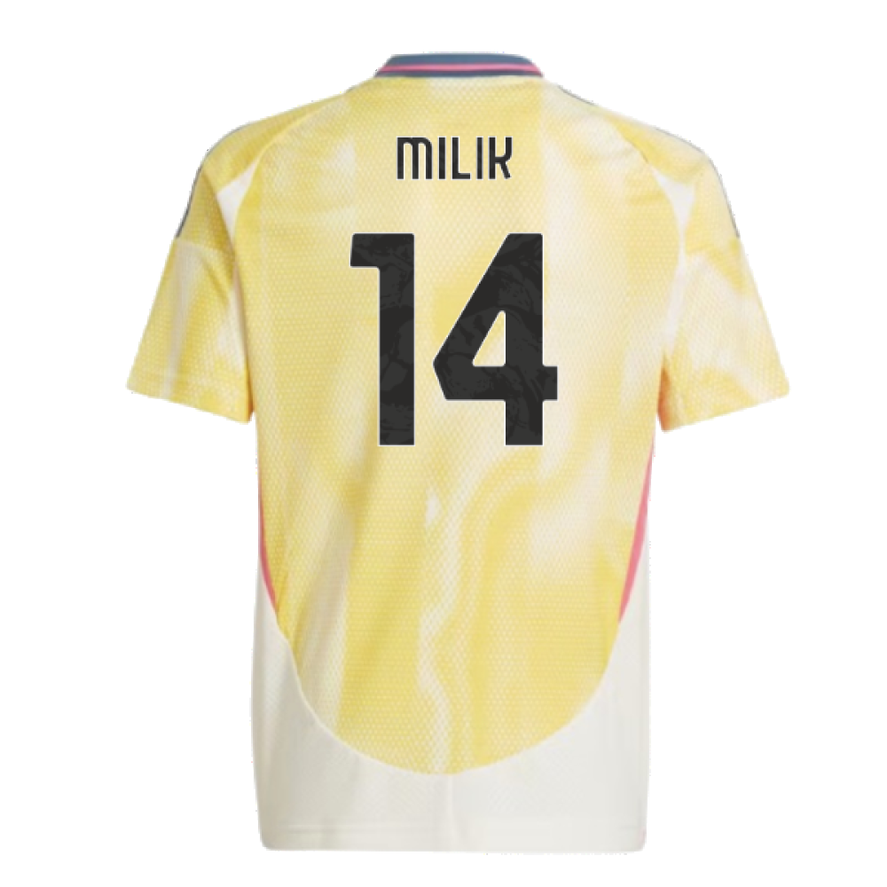 2024-2025 Juventus Away Shirt (Kids) (Milik 14)