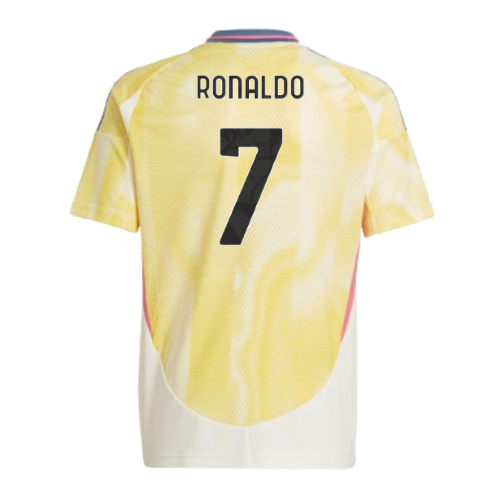 2024-2025 Juventus Away Shirt (Kids) (Ronaldo 7)