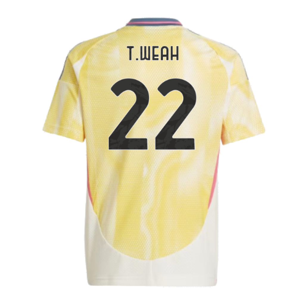 2024-2025 Juventus Away Shirt (Kids) (T.Weah 22)