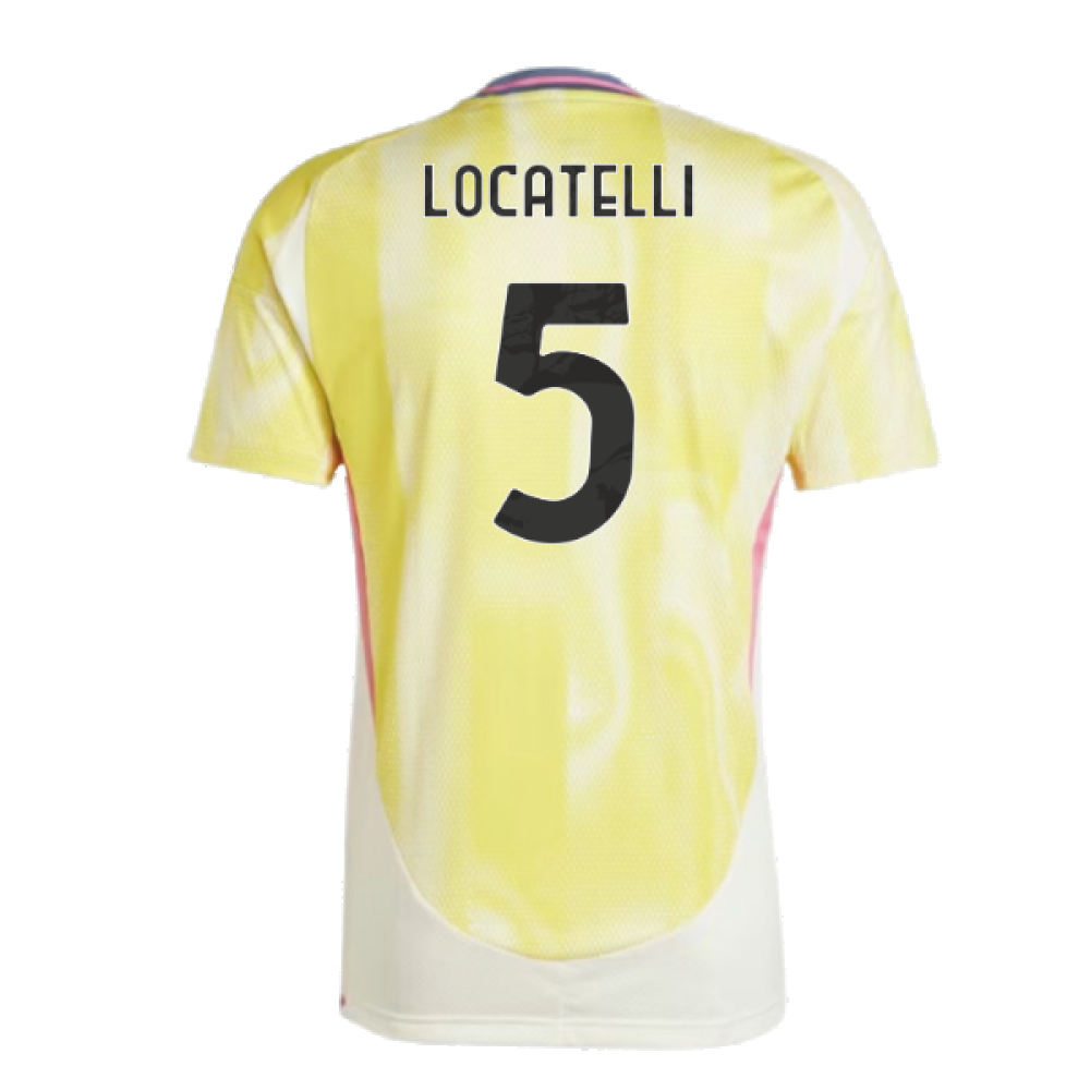 2024-2025 Juventus Away Shirt (Locatelli 5)