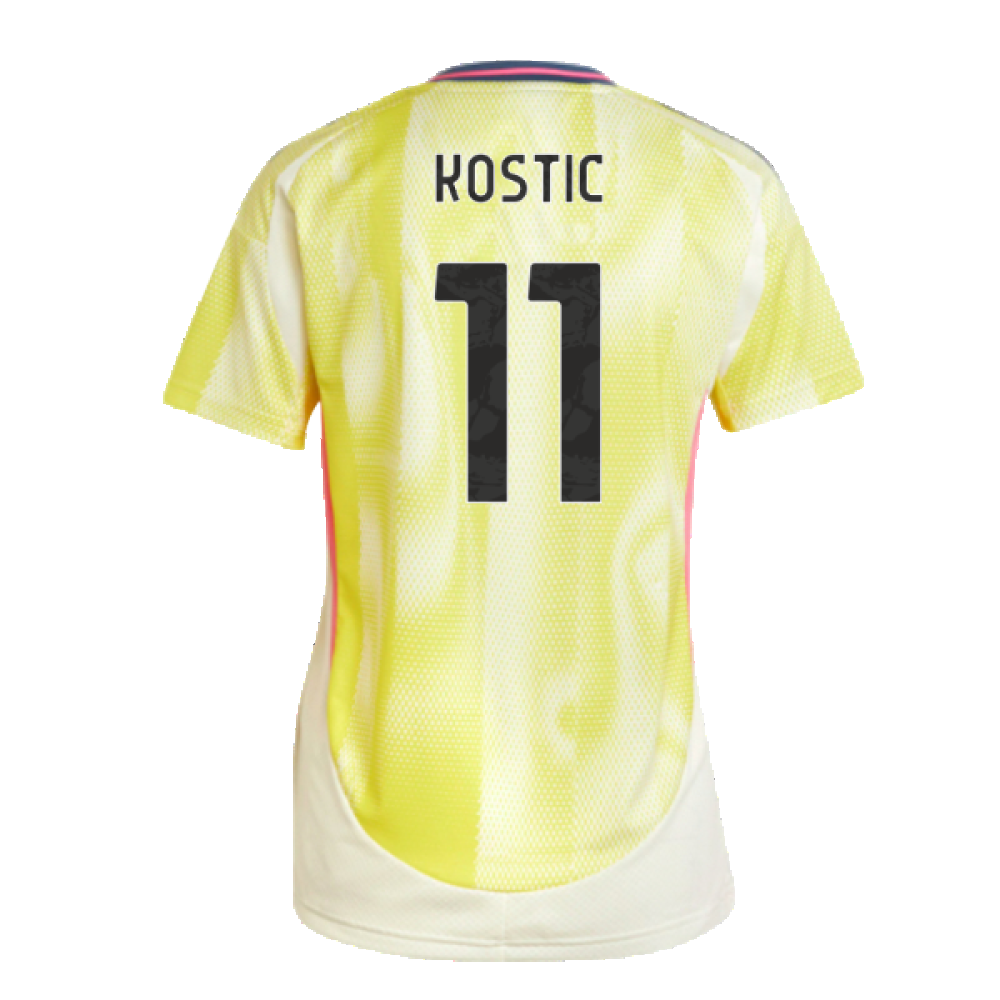 2024-2025 Juventus Away Shirt (Womens) (Kostic 11)