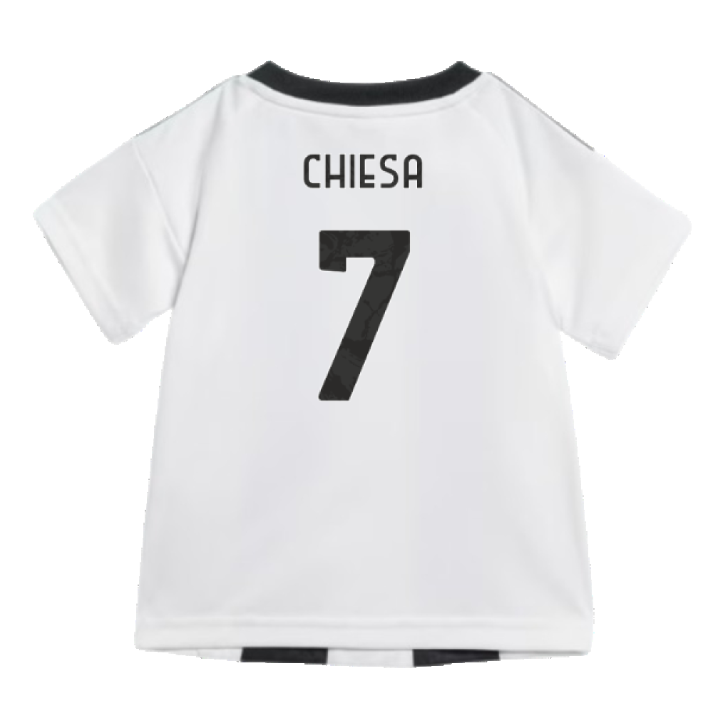 2024-2025 Juventus Home Baby Kit (Chiesa 7)