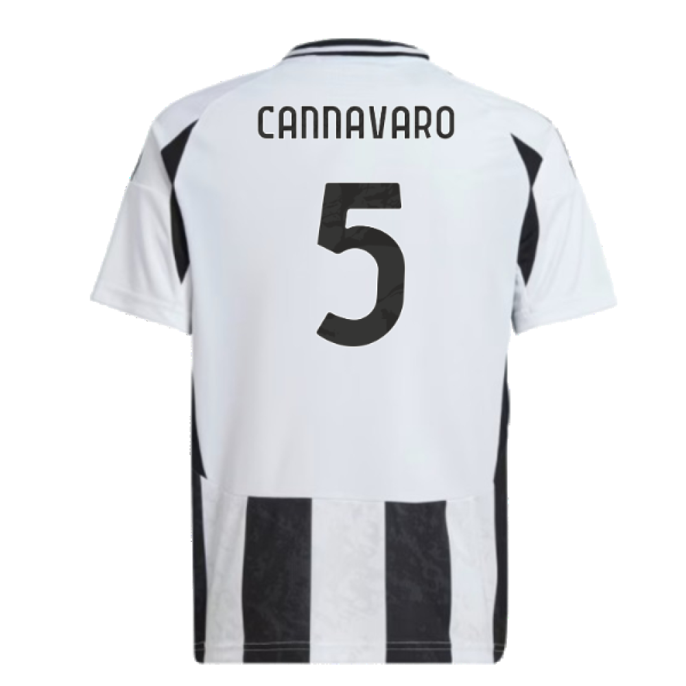 2024-2025 Juventus Home Mini Kit (Cannavaro 5)