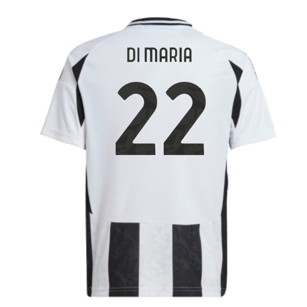 2024-2025 Juventus Home Mini Kit (Di Maria 22)