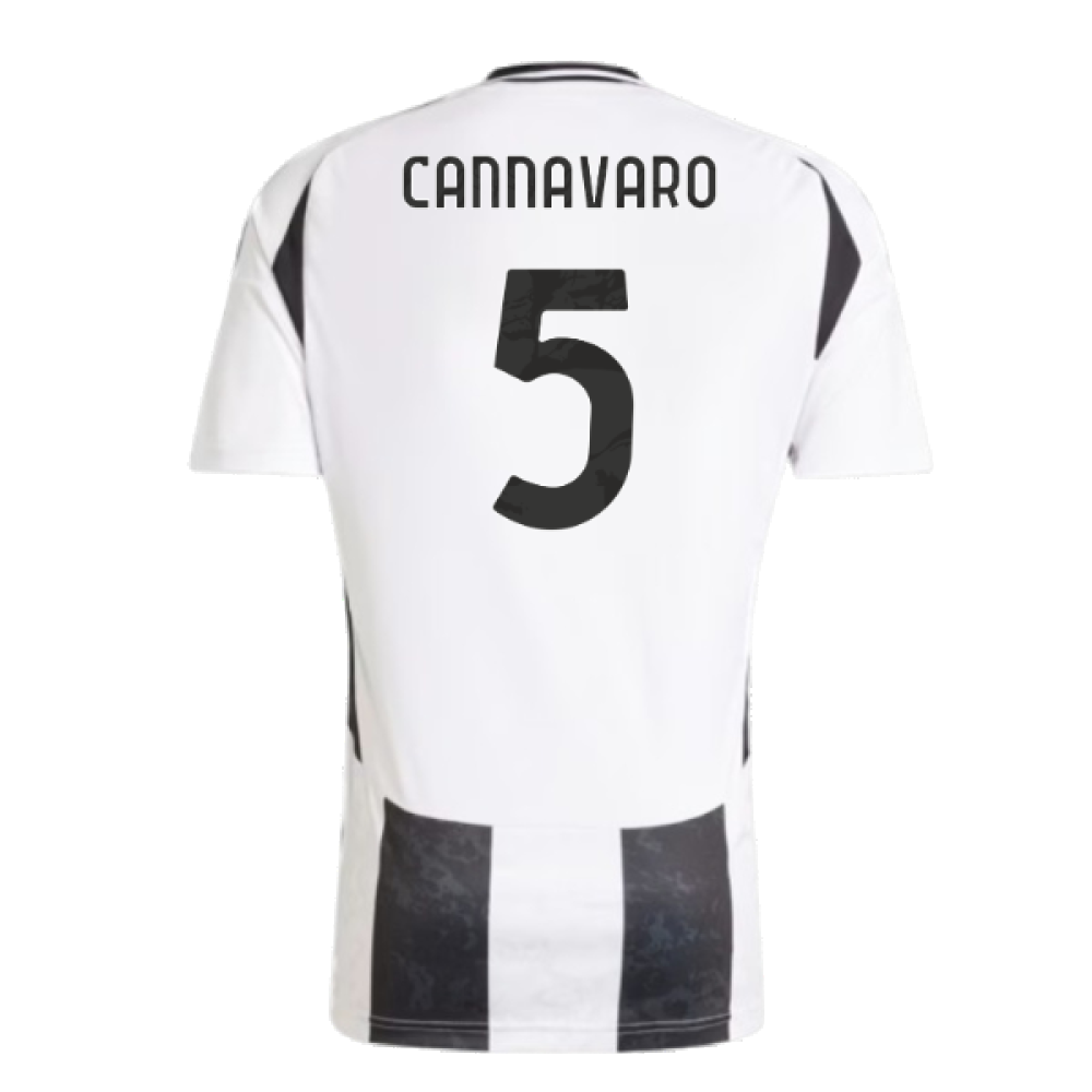 2024-2025 Juventus Home Shirt (Cannavaro 5)