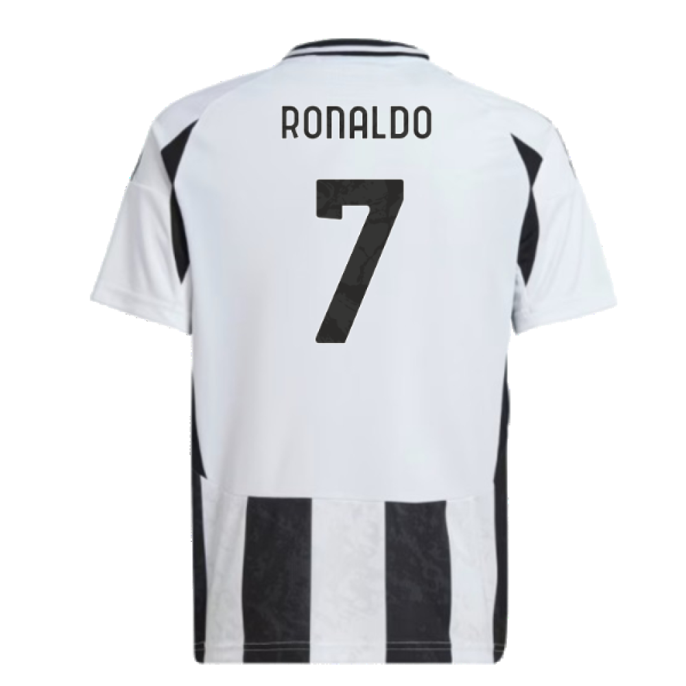 2024-2025 Juventus Home Shirt (Kids) (Ronaldo 7)