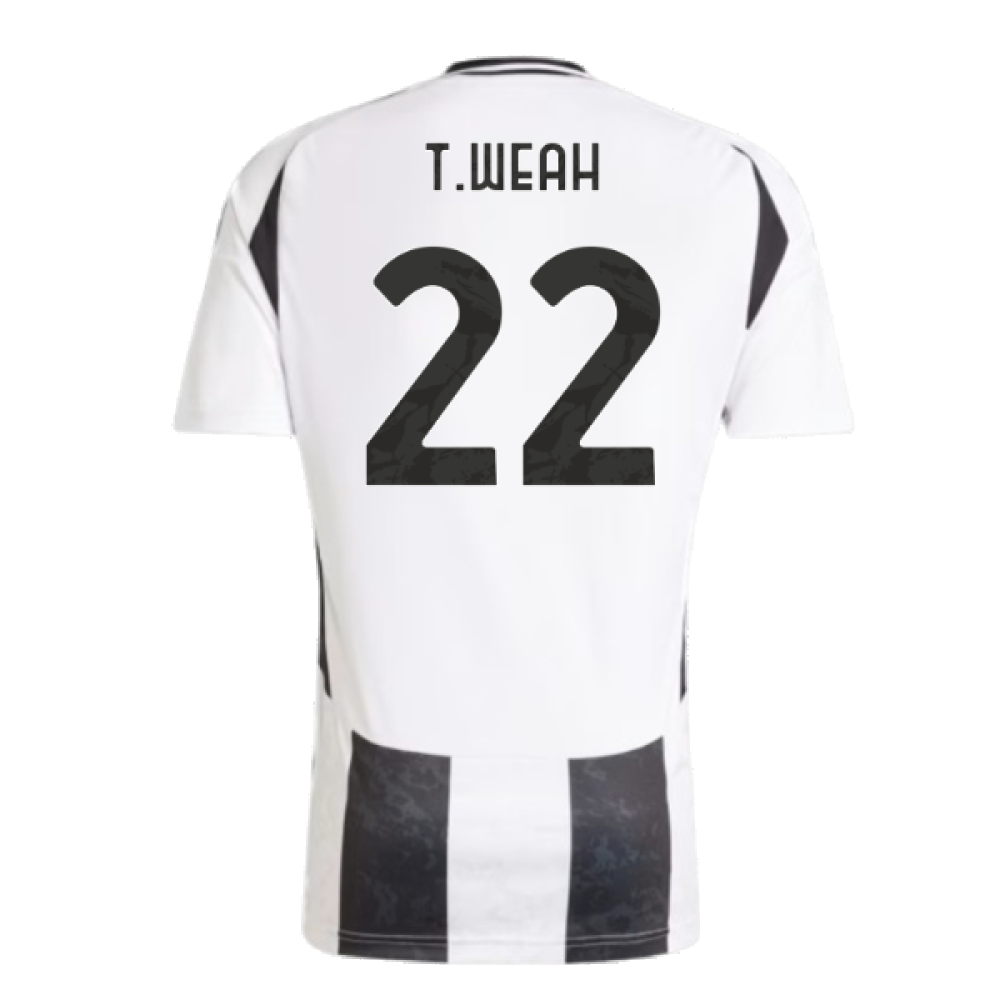 2024-2025 Juventus Home Shirt (T.Weah 22)