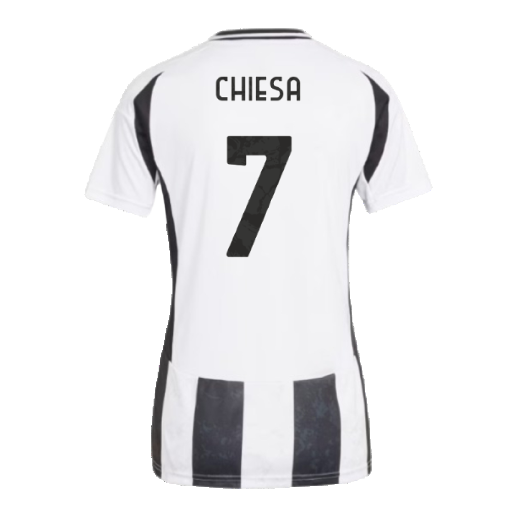 2024-2025 Juventus Home Shirt (Womens) (Chiesa 7)