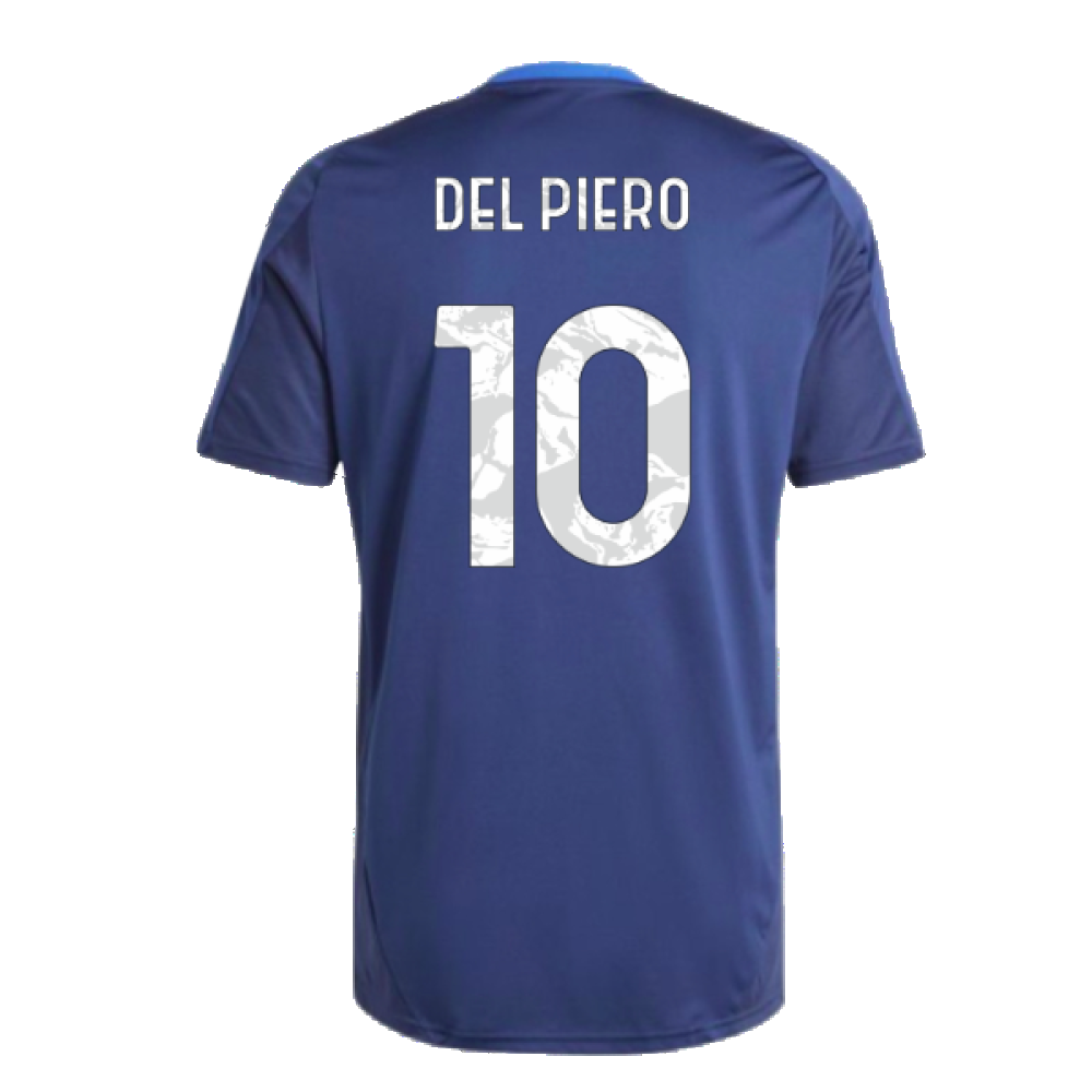 2024-2025 Juventus Training Jersey (Navy) (Del Piero 10)