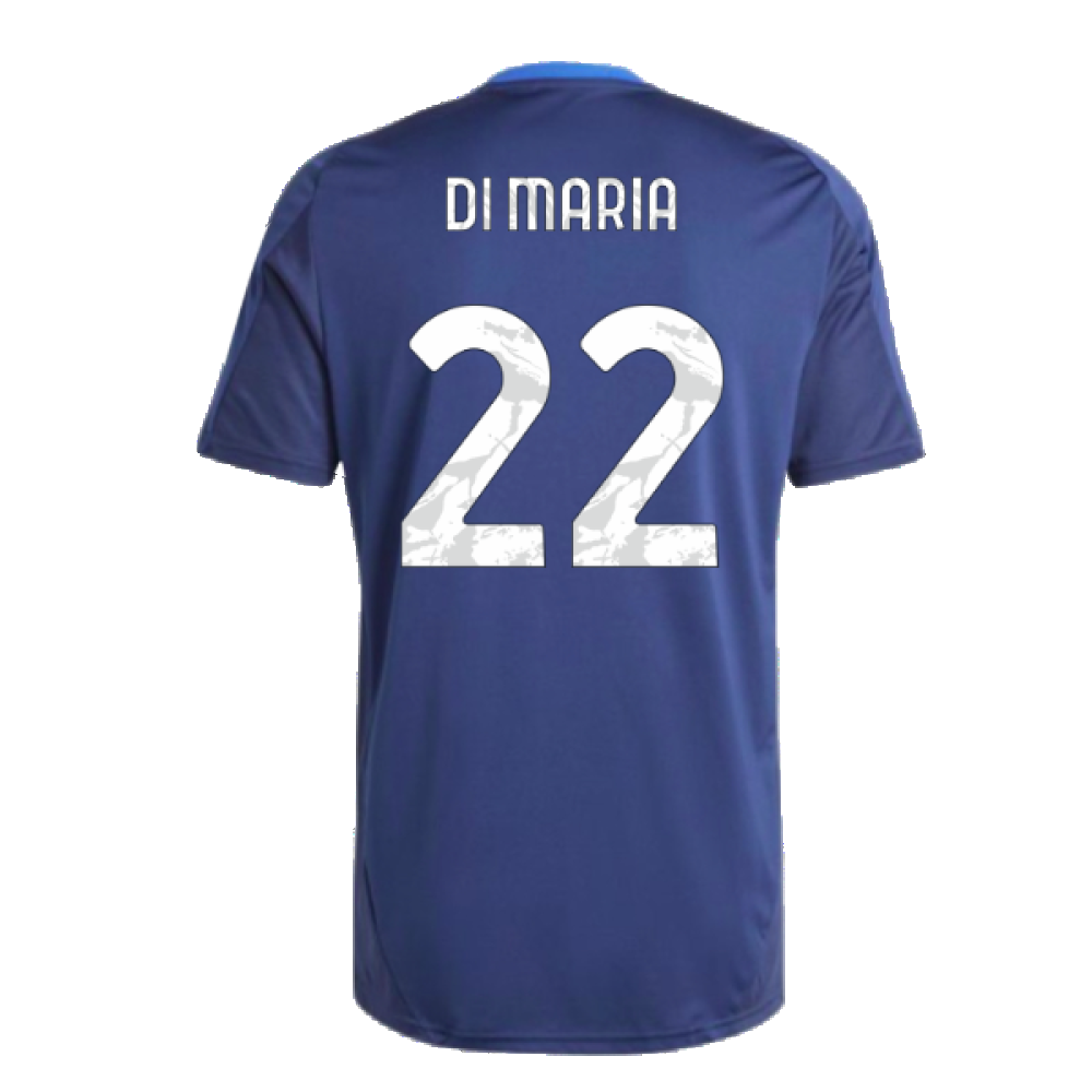 2024-2025 Juventus Training Jersey (Navy) (Di Maria 22)