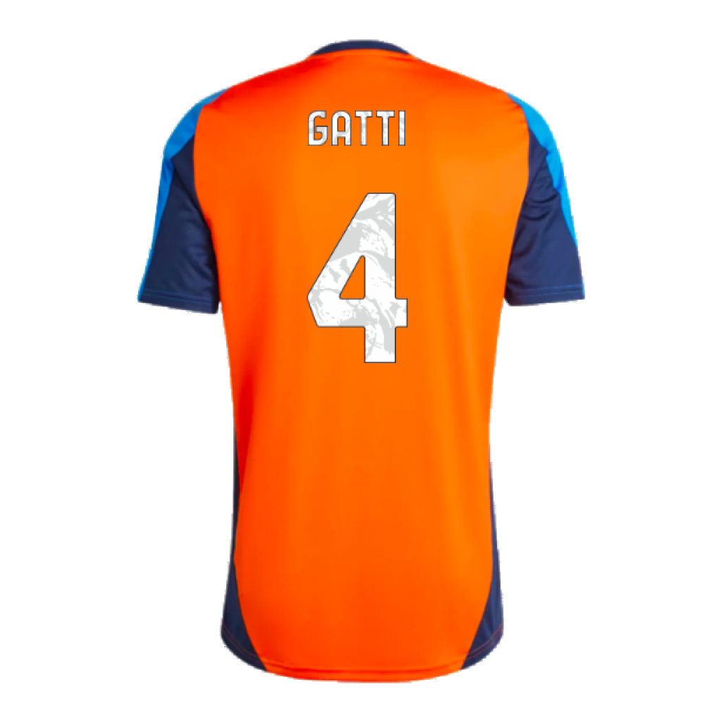 2024-2025 Juventus Training Jersey (Orange) (Gatti 4)