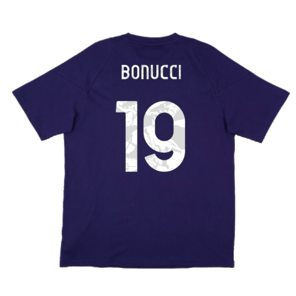 2024-2025 Juventus Training Tee (Navy) (Bonucci 19)