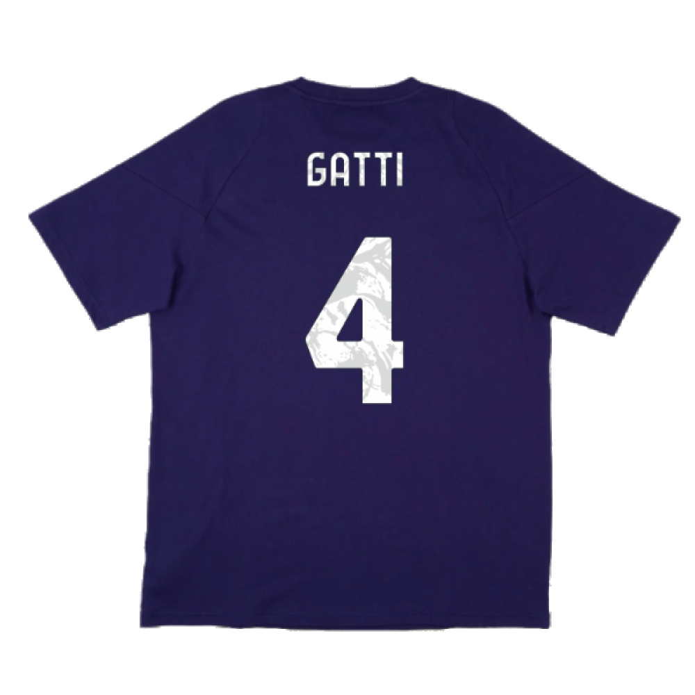 2024-2025 Juventus Training Tee (Navy) (Gatti 4)