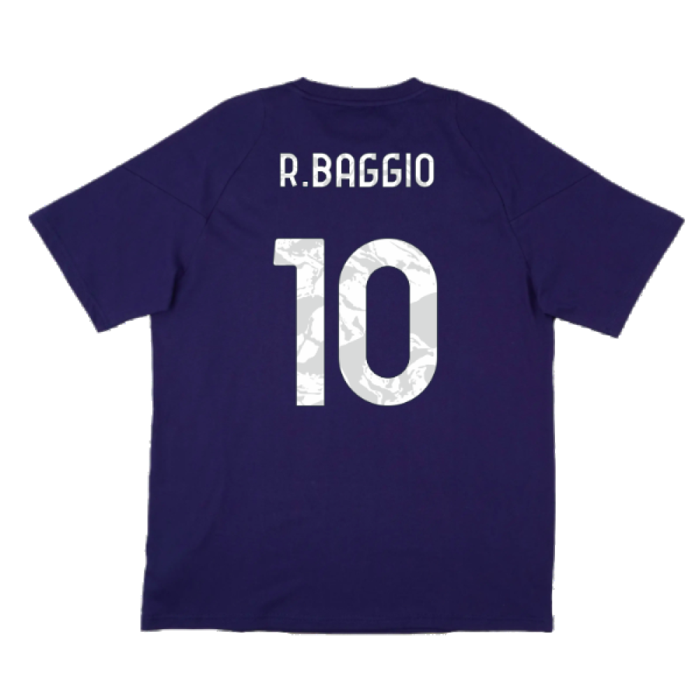 2024-2025 Juventus Training Tee (Navy) (R.Baggio 10)