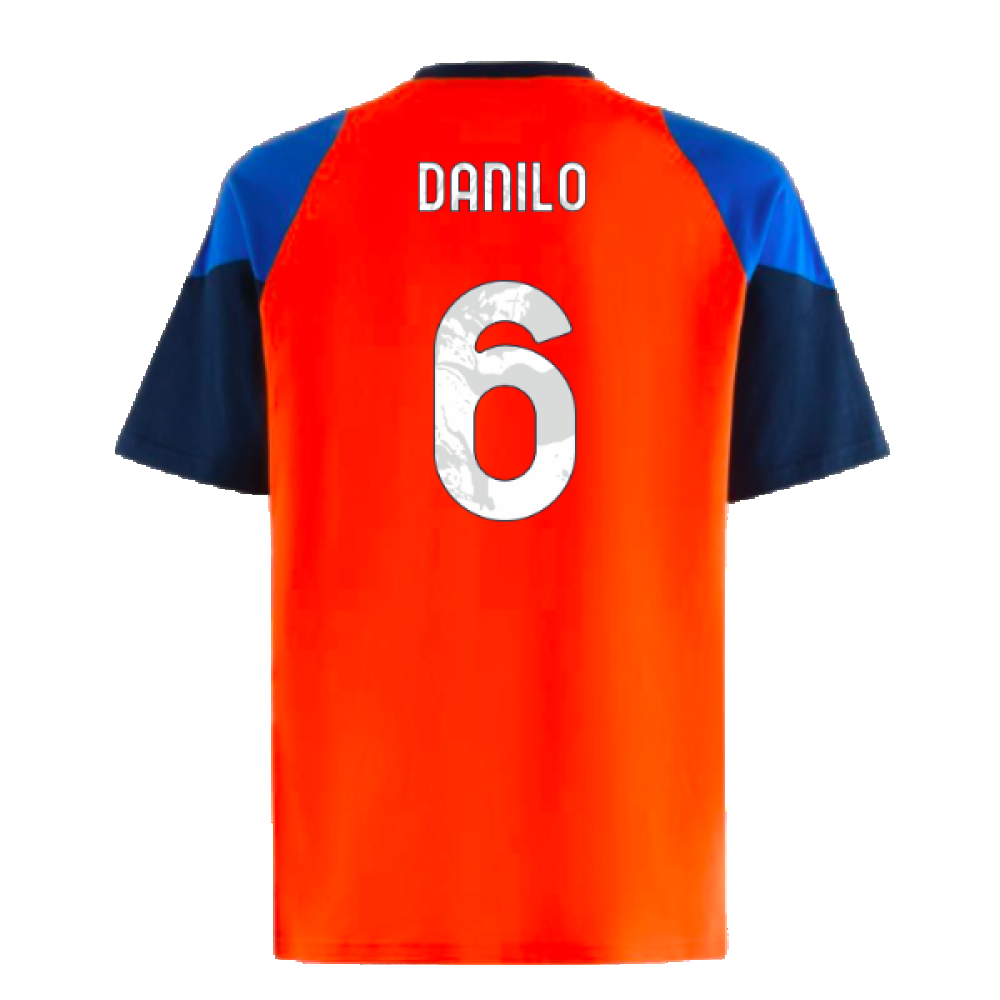 2024-2025 Juventus Training Tee (Orange) (Danilo 6)