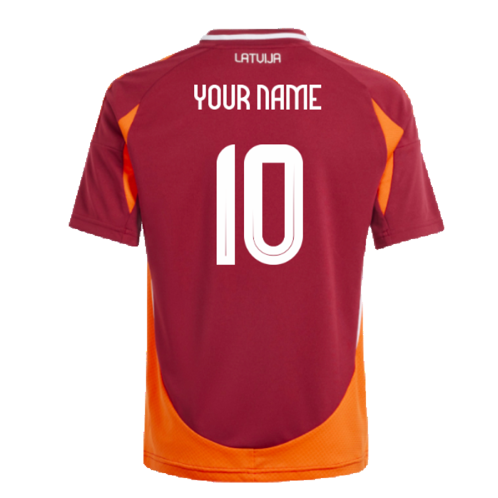 2024-2025 Latvia Home Shirt (Kids) (Your Name)