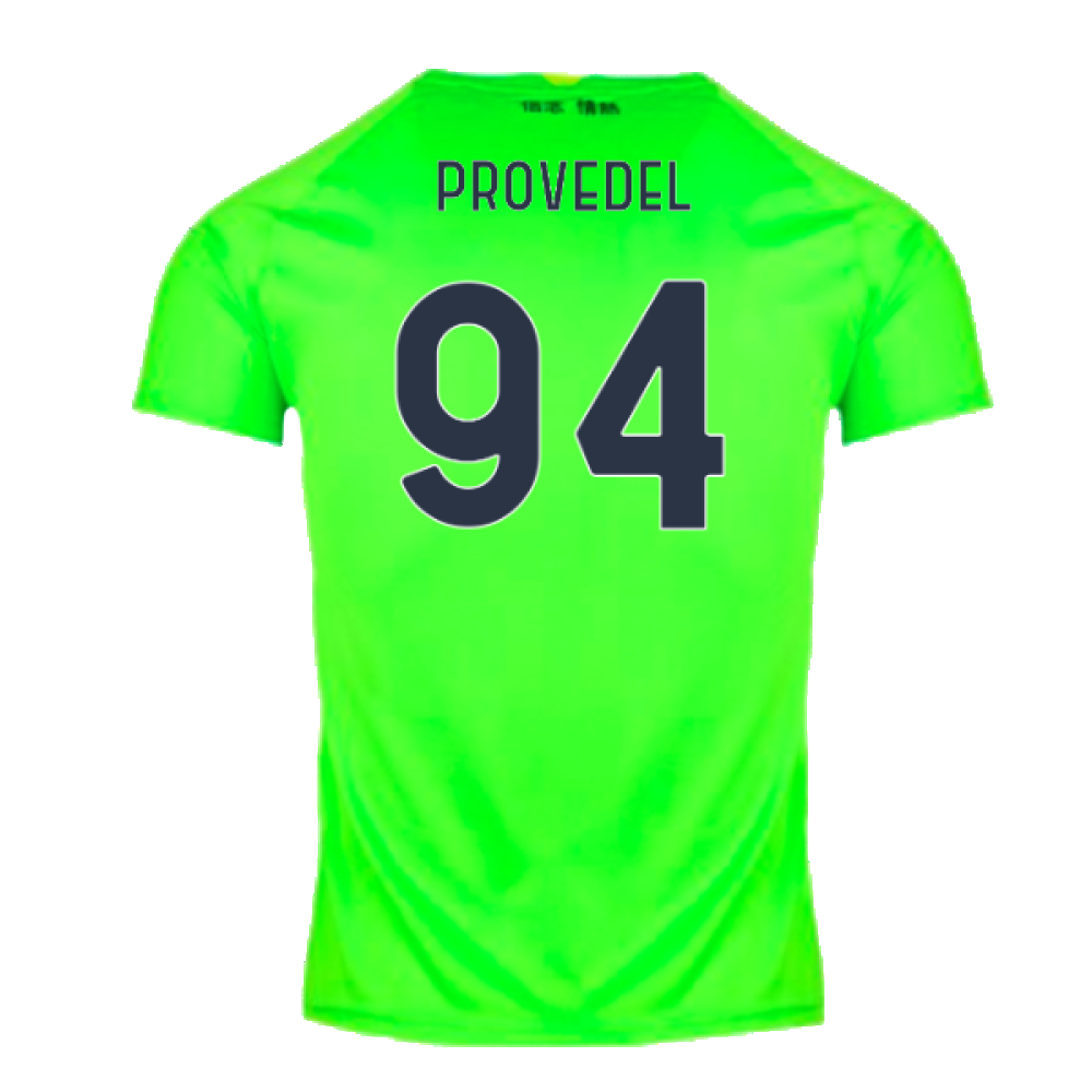 2024-2025 Lazio Home Goalkeeper Shirt (Green) - Kids (Provedel 94)