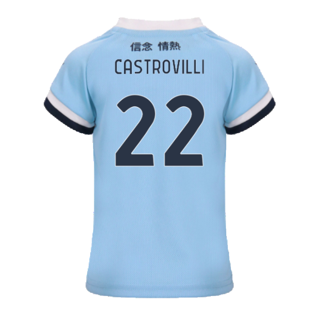 2024-2025 Lazio Home Infant Mini Kit (Castrovilli 22)