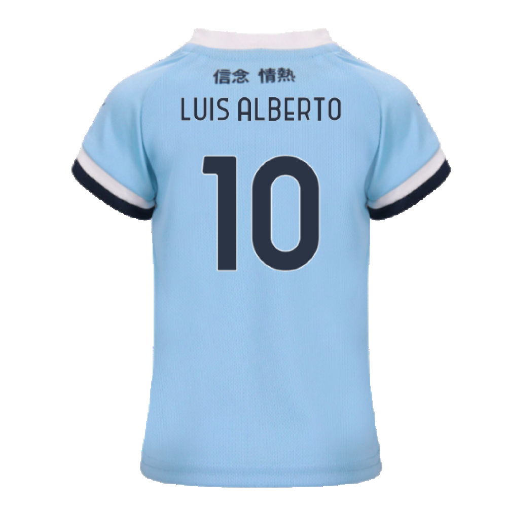 2024-2025 Lazio Home Infant Mini Kit (Luis Alberto 10)