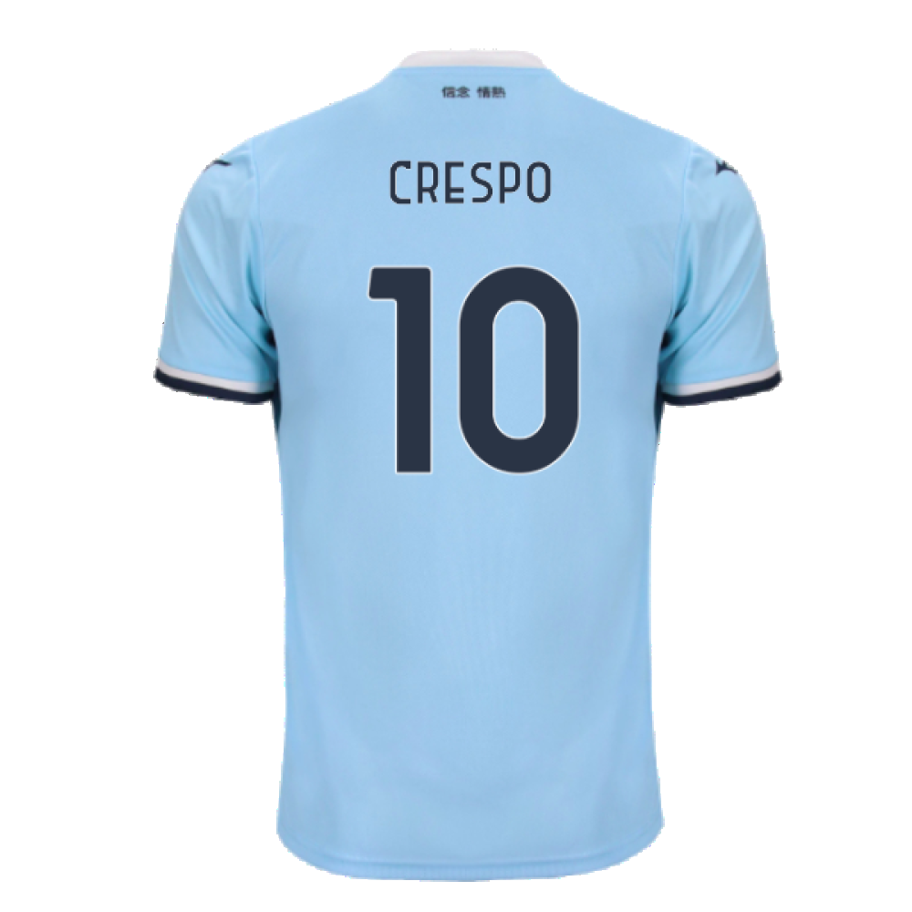 2024-2025 Lazio Home Shirt (Kids) (Crespo 10)