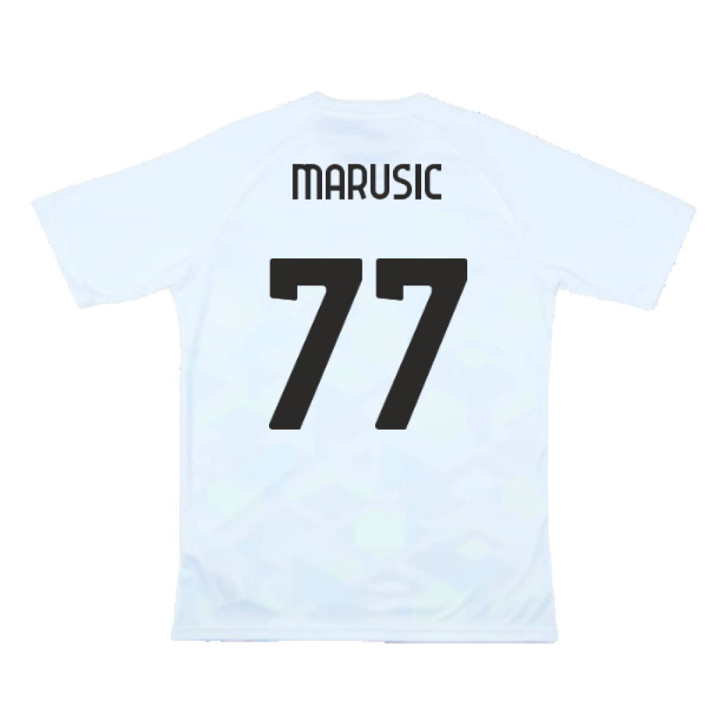 2024-2025 Lazio Pre-Match Jersey (White) (Marusic 77)