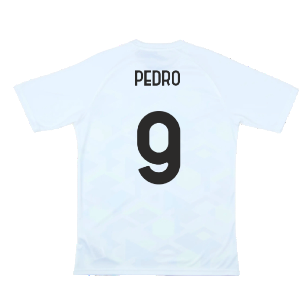 2024-2025 Lazio Pre-Match Jersey (White) (Pedro 9)