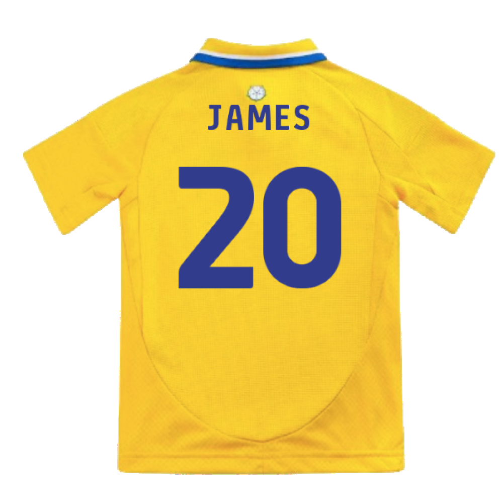 2024-2025 Leeds United Away Mini Kit (James 20)