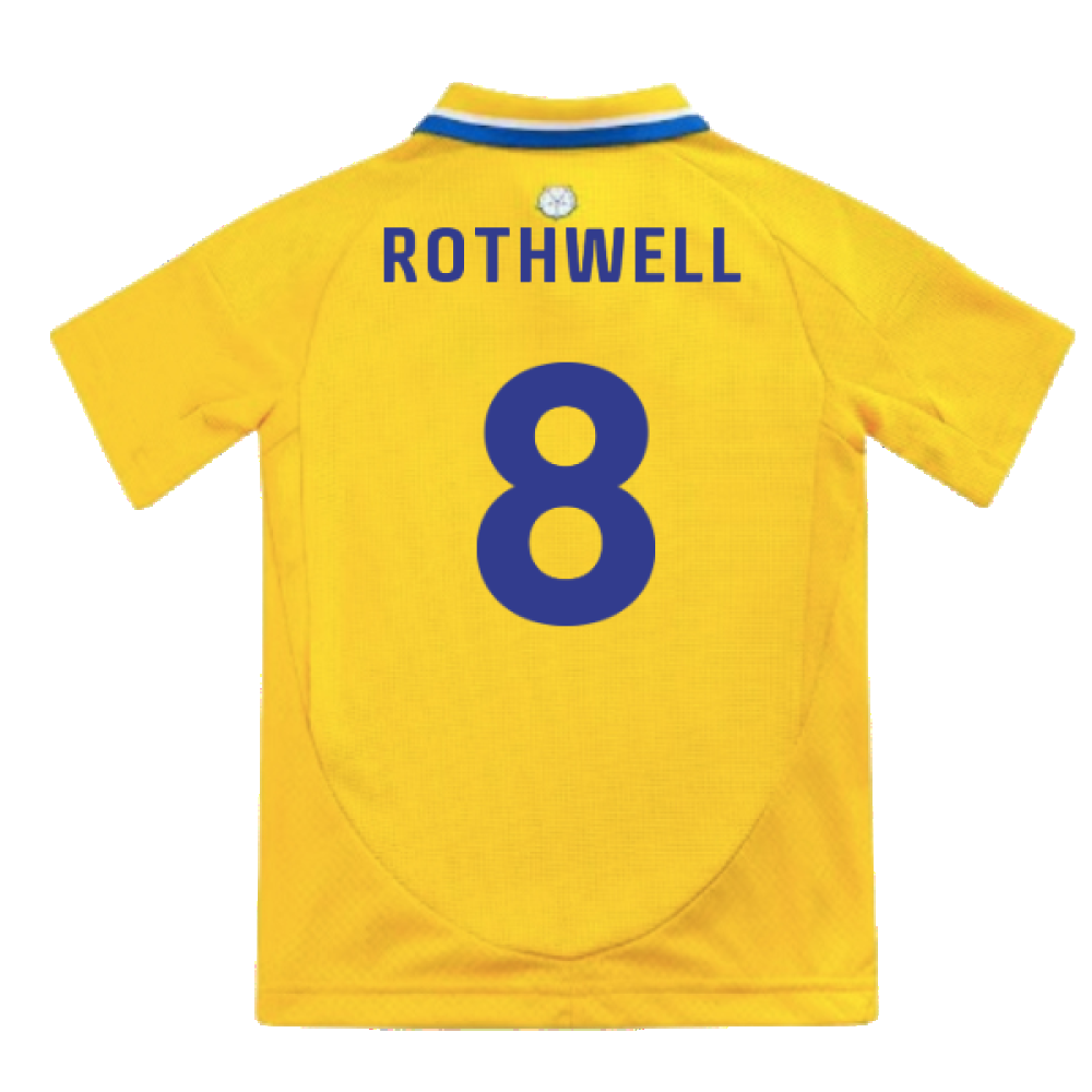 2024-2025 Leeds United Away Mini Kit (Rothwell 8)