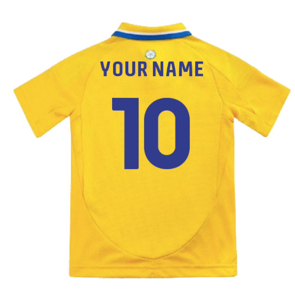 2024-2025 Leeds United Away Mini Kit (Your Name)