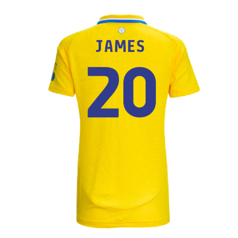 2024-2025 Leeds United Away Shirt (Womens) (James 20)