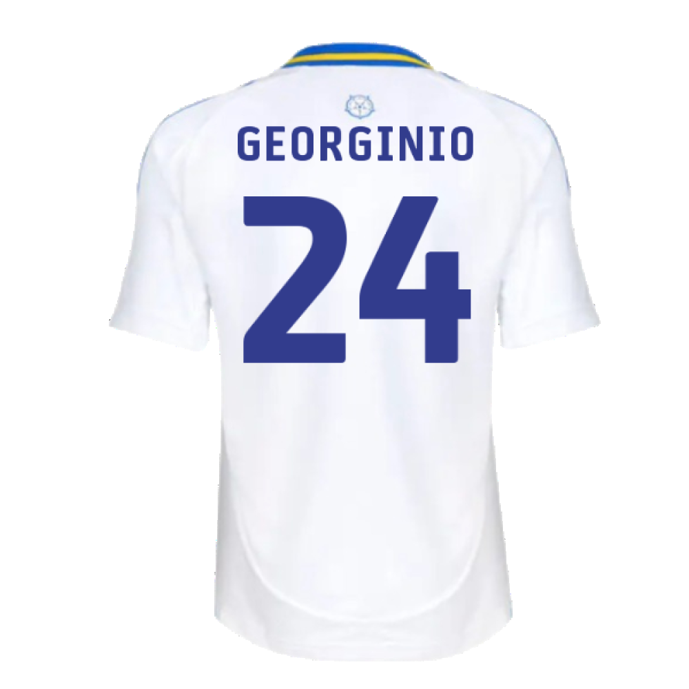 2024-2025 Leeds United Home Shirt (Kids) (Georginio 24)